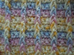 crochet pattern bar crochet stitch